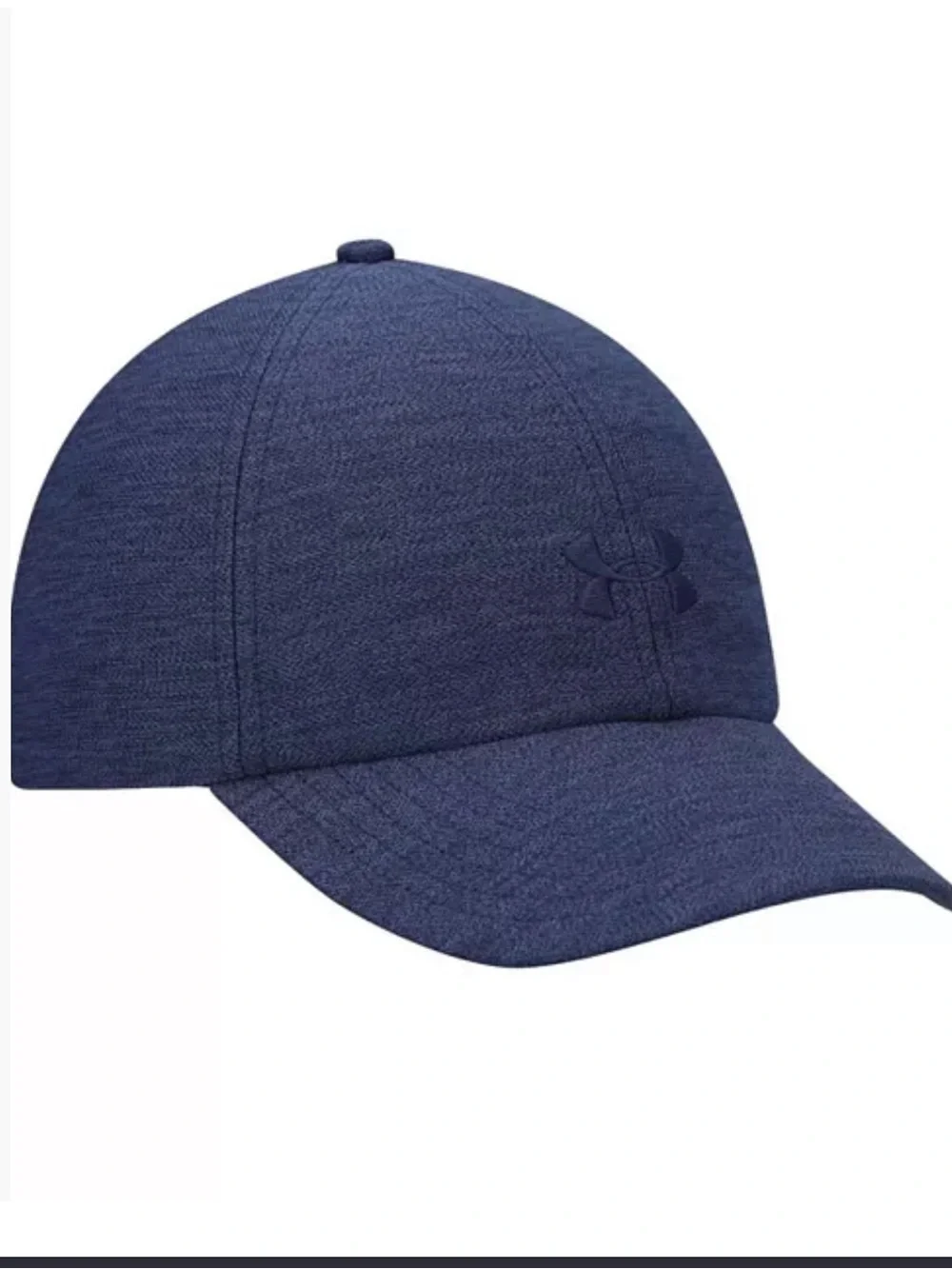 Under Armour Women's Navy Play Up Logo Performance Adjustable Hat, One Size